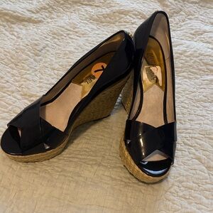 Michael Kors Navy Wedges